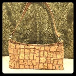 Unique, Sustainable Cork Shoulder Bag